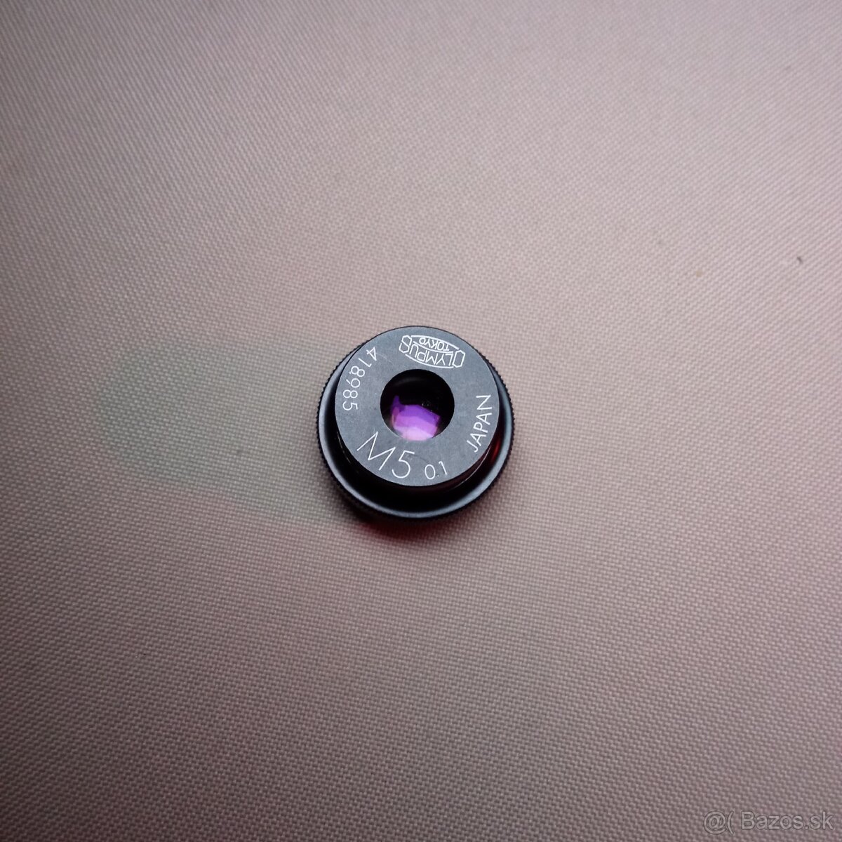 Olympus 5x objektív na mikroskopy/ macro - 2