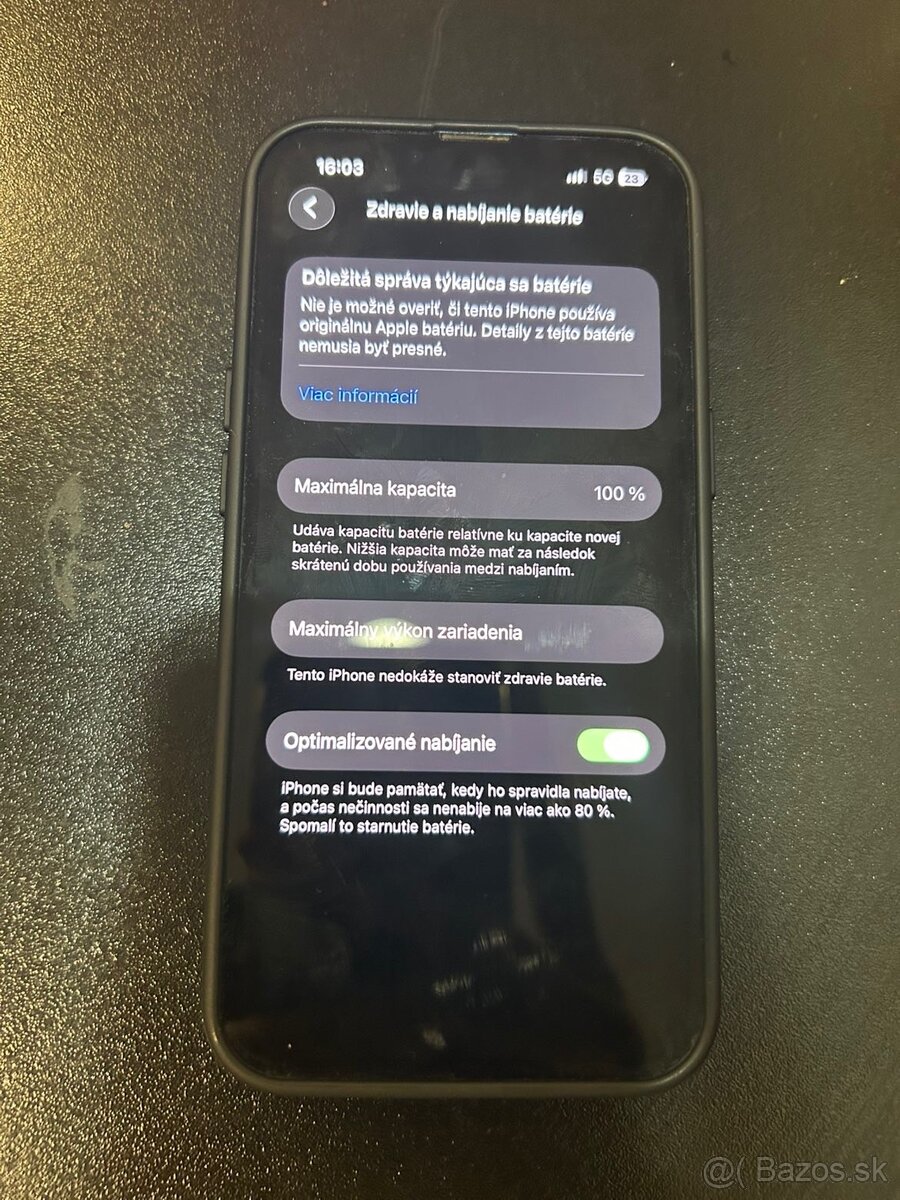 iphone 13 100% baterka - 2