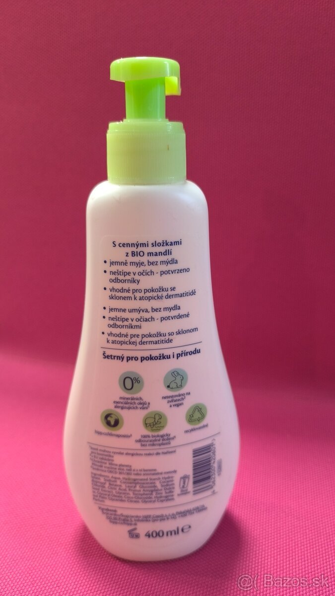 HiPP BabySanft sprchový gél 400 ml - 2