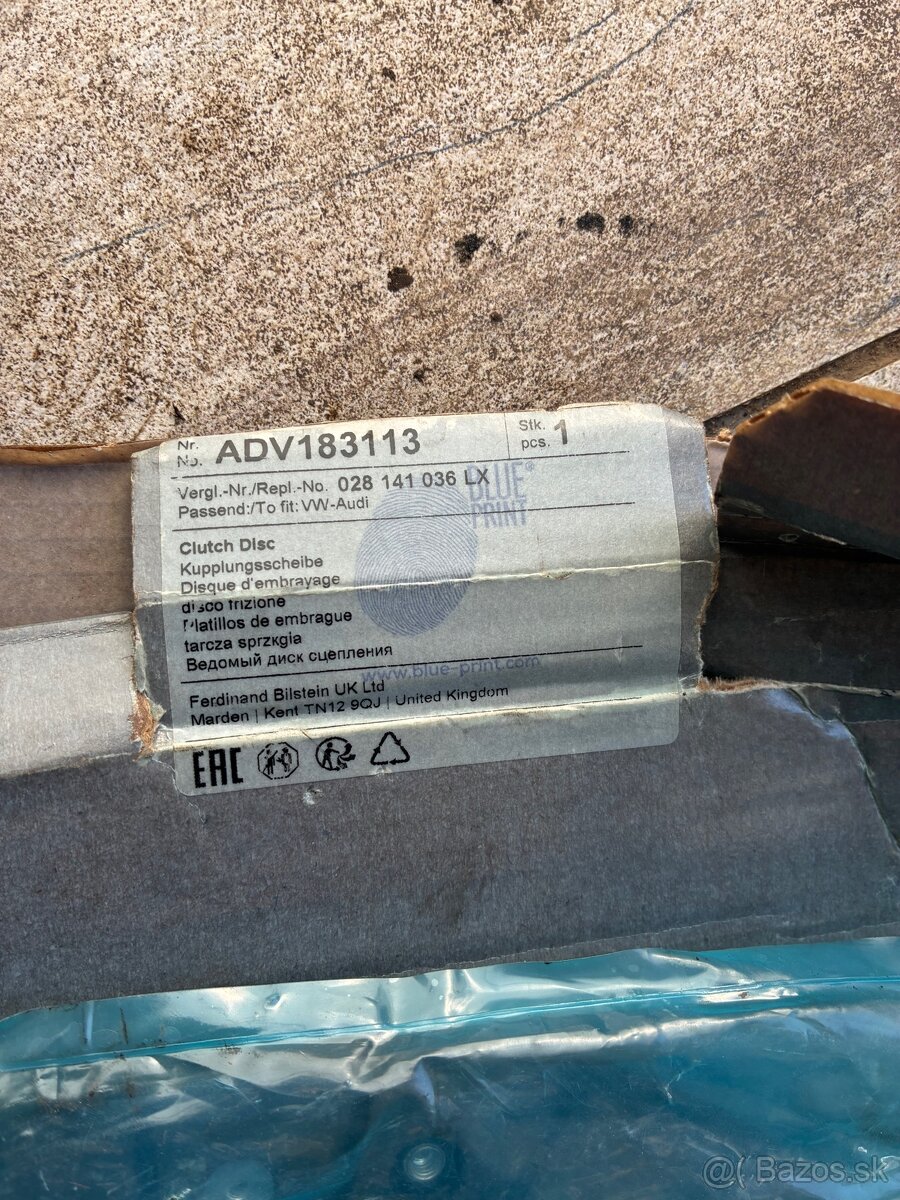 Spojková lamela 1.9 TDi 66-81kw - 2