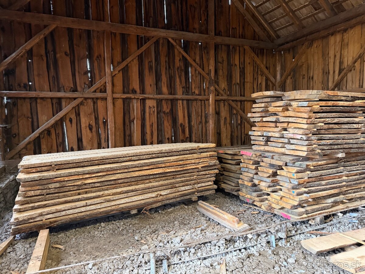 Dubové sušené rezivo/fošne - 2