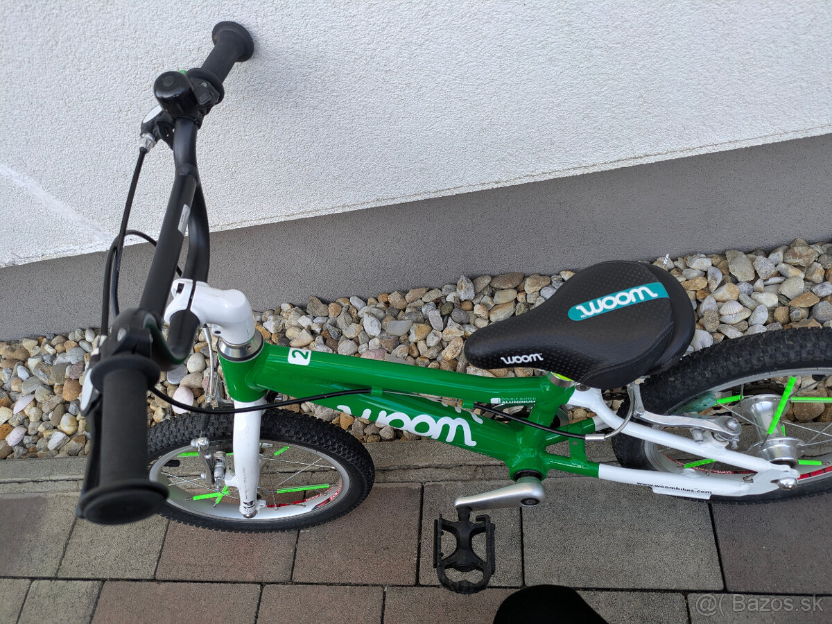 Woom 2 zelený - 2