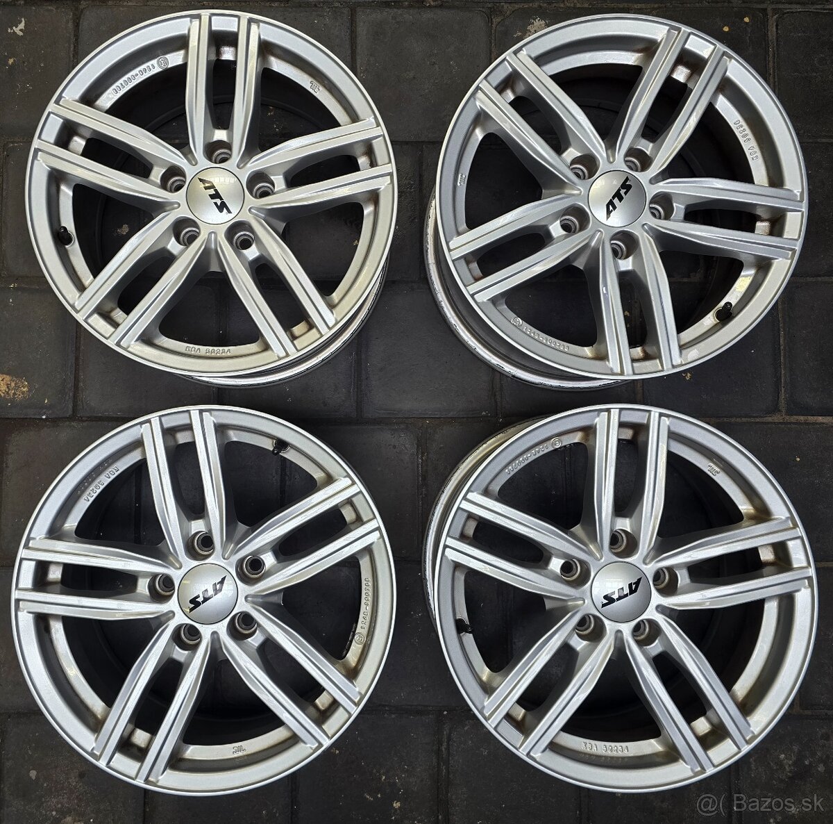 HLINÍKOVÉ DISKY ATS 5x112 R16 - 2