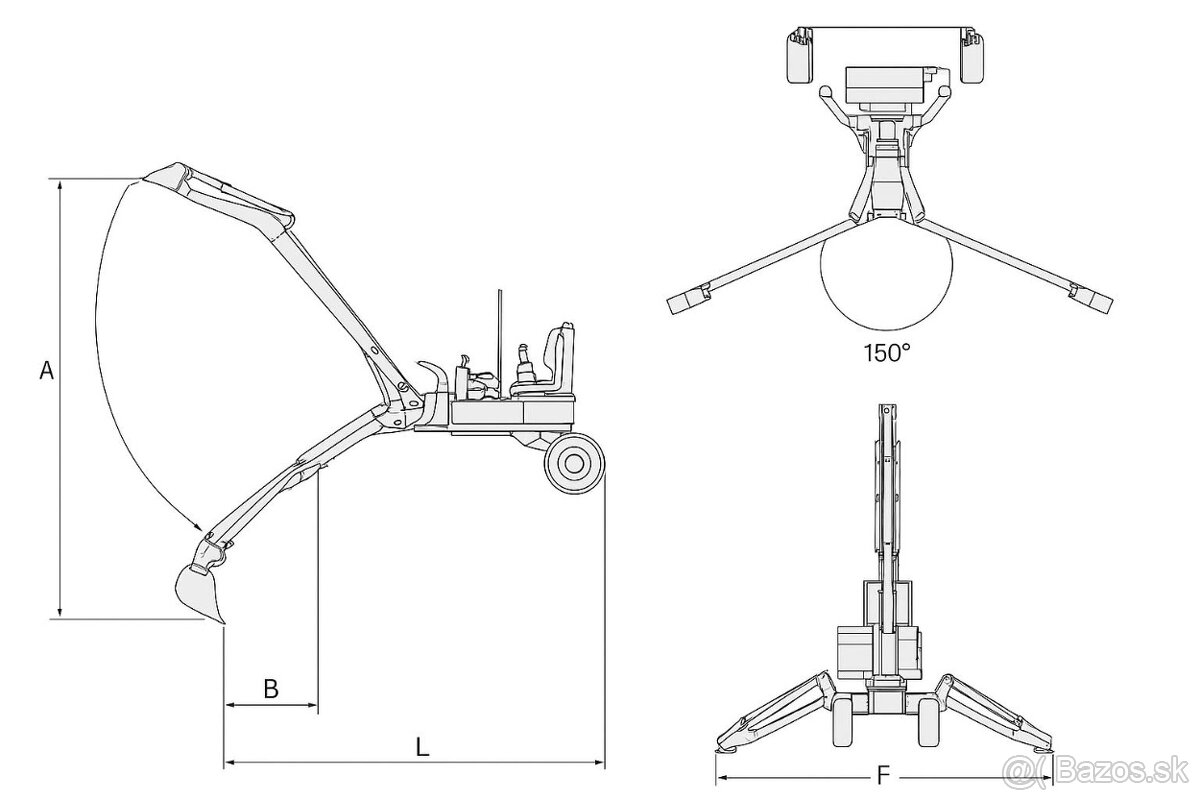 Predám minibager, spider - 2