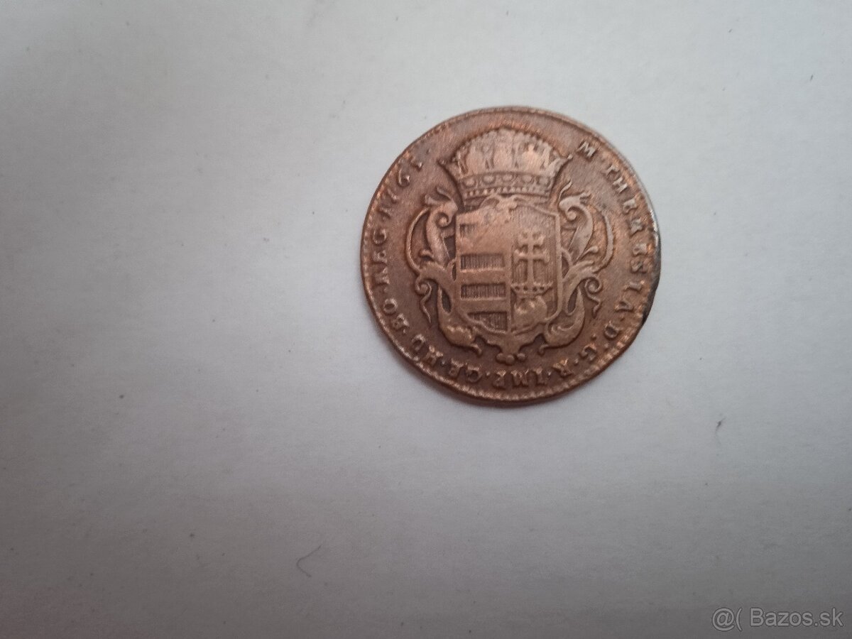 Denár 1765 Mária Terézia - 2