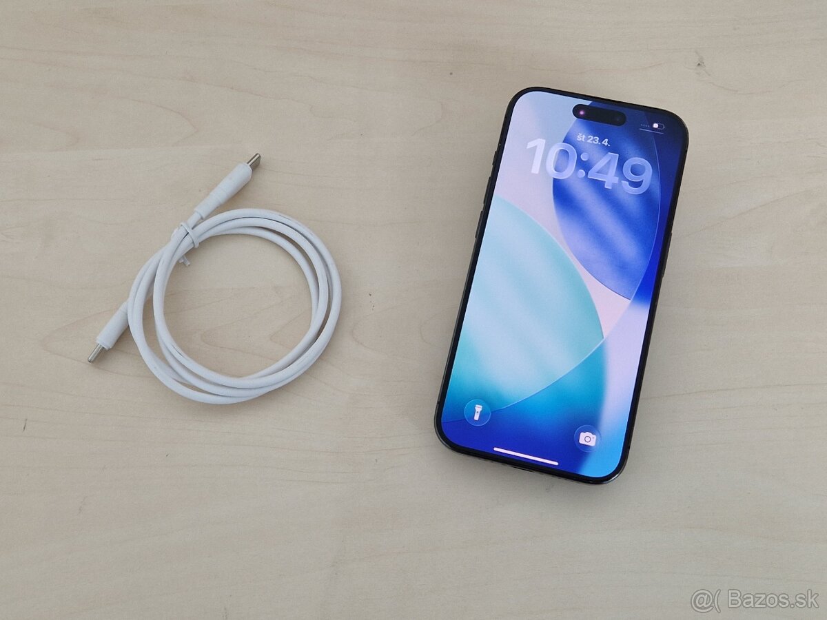 Apple iPhone 15 Pro 128GB Blue Titanium - 2