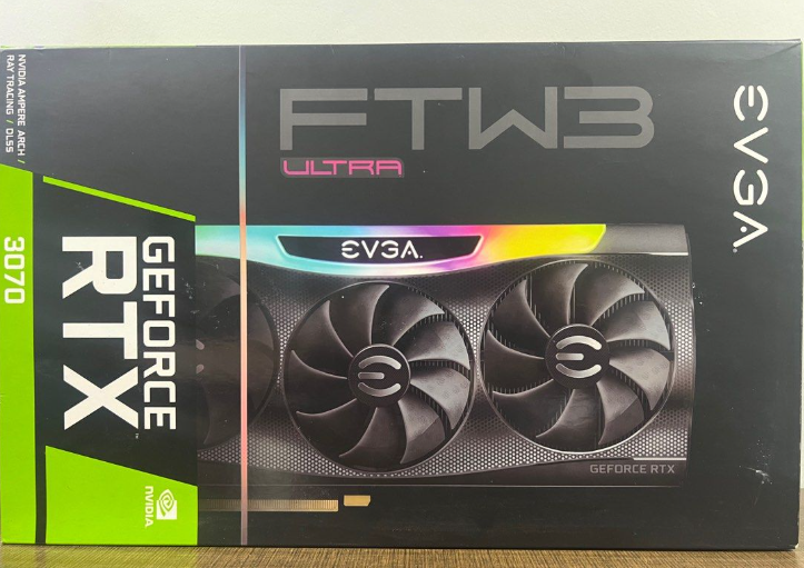 EVGA RTX 3070 FTW3 8GB - 2