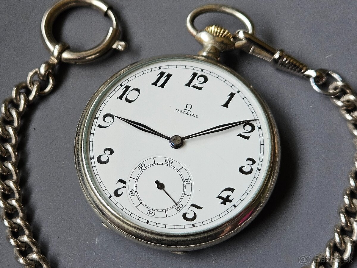 Vreckové hodinky,Omega. - 2