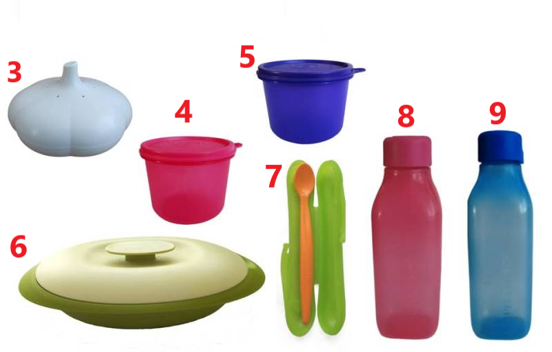 Set nádob tupperware - 2