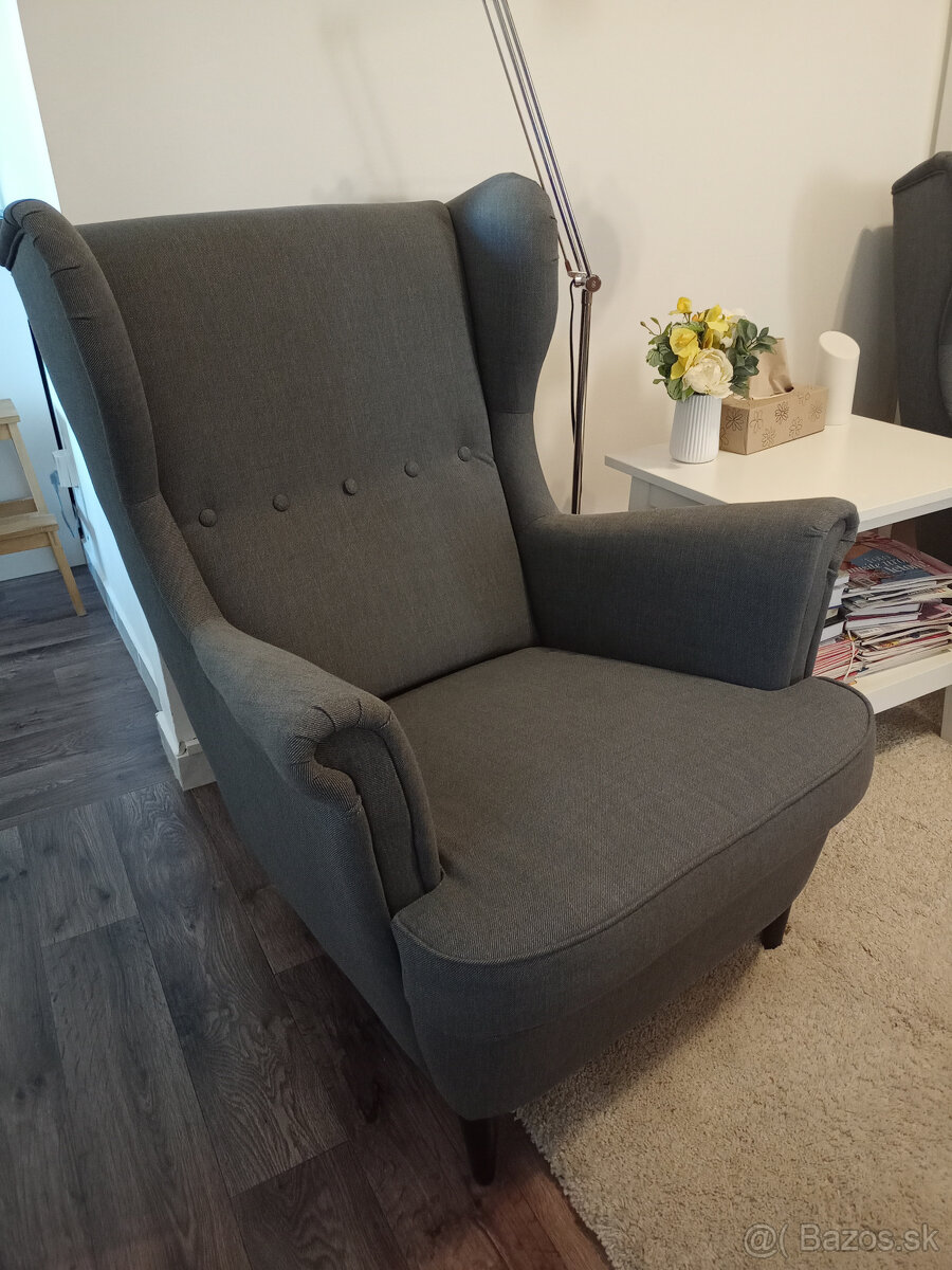 Predám 2ks kresla IKEA STRANDMO - 2