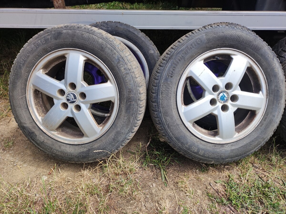 Disky škoda 5x100 R15 - 2
