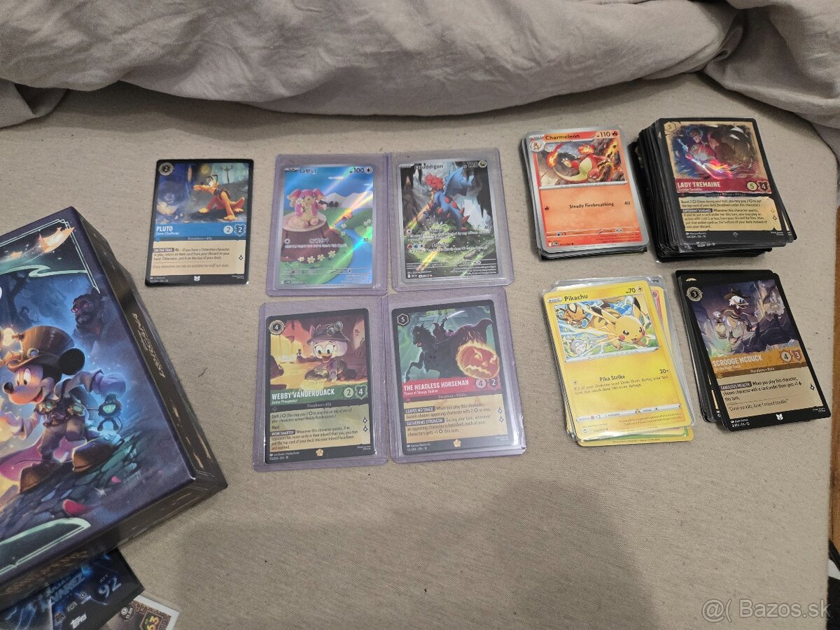Karty pokémon a Lorcana - 2