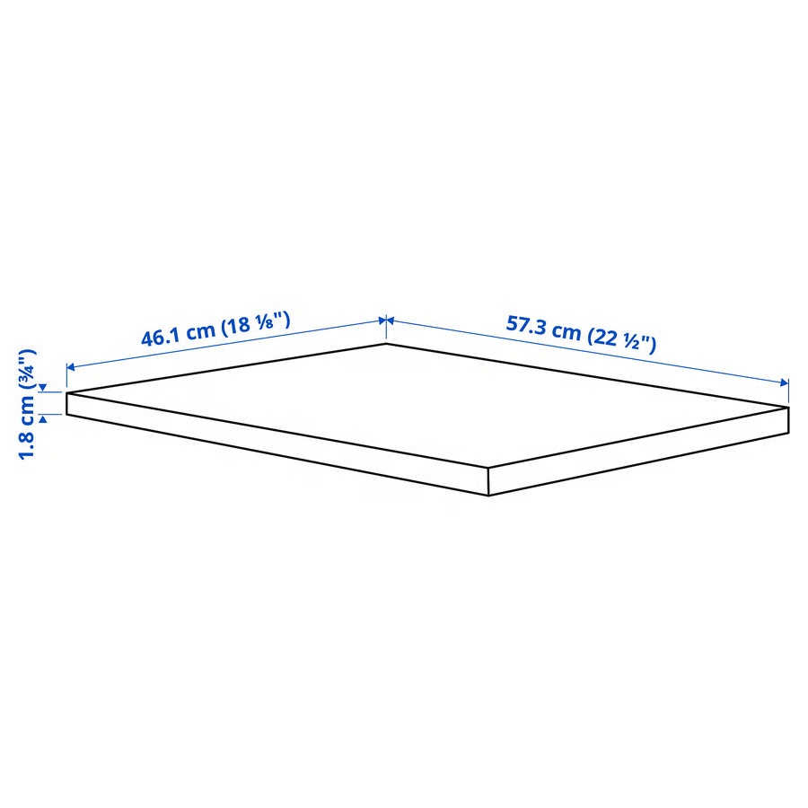 Polica IKEA komplement 50x58 cm - 2