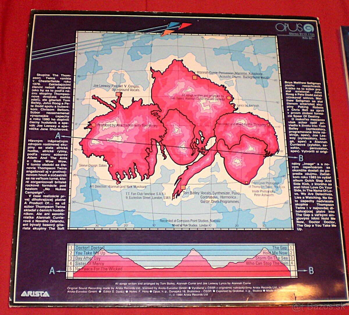 THOMPSON TWINS - INTO THE GAP /LP/ - 2