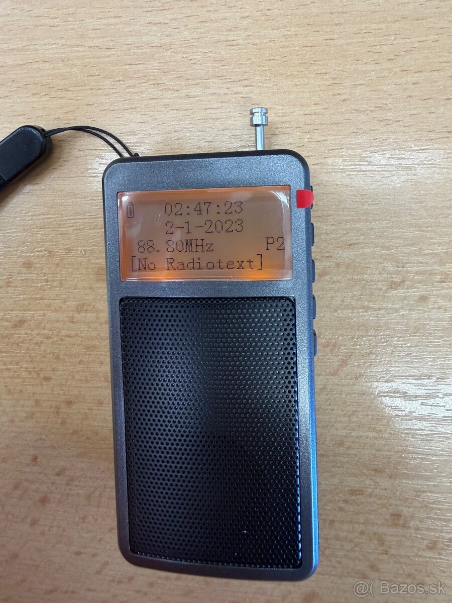 Bluetooth mini vreckové rádio - 2