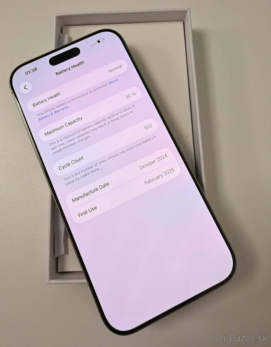 iPhone 16 Pro Max 1TB Natural - 2