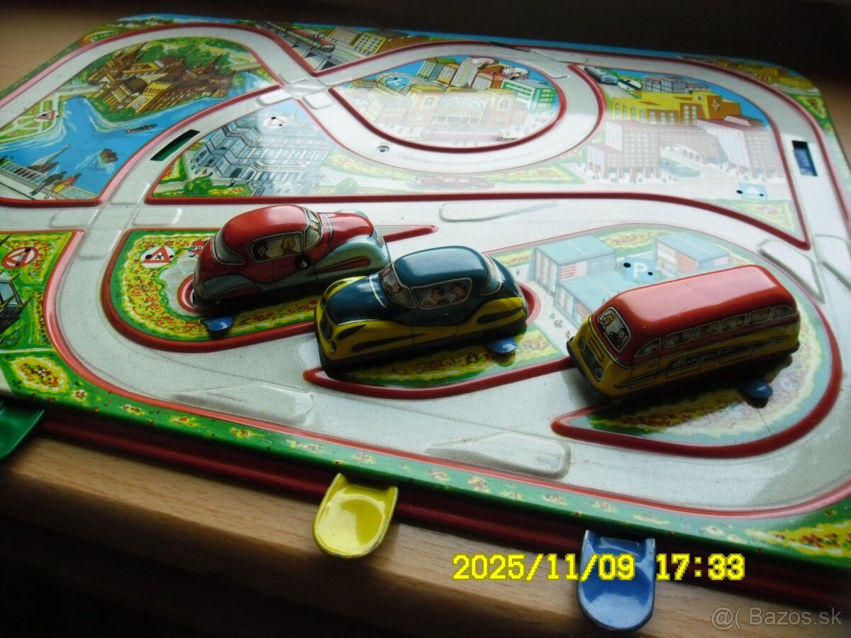 Stare hračky plech draha - 2