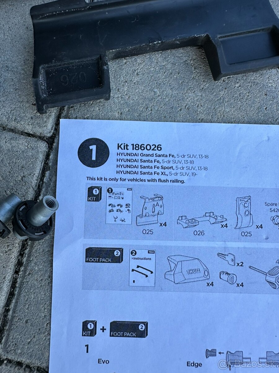 Montážny kit Thule 186026 - 2