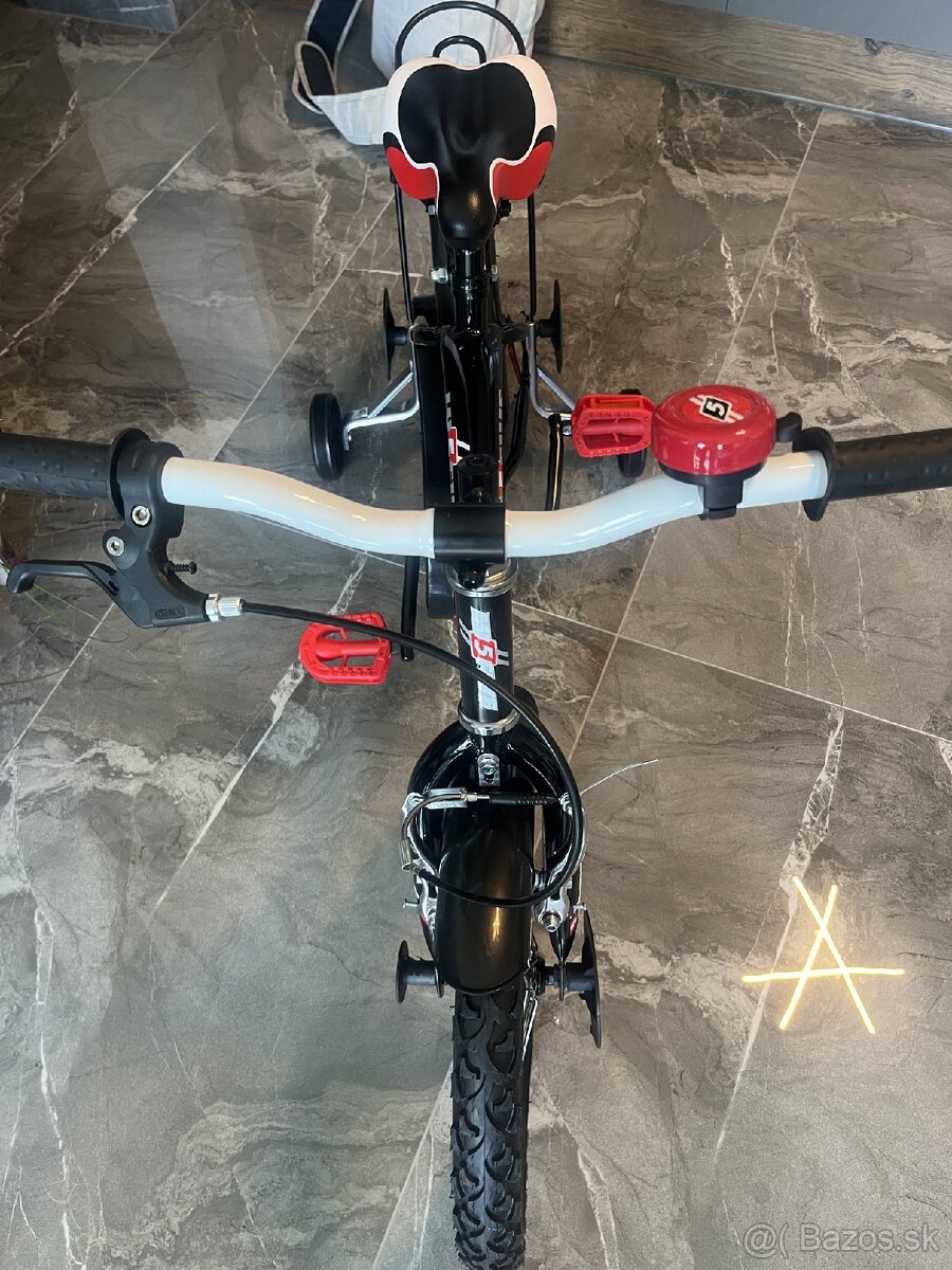 Zve úplne nový detský bicykel 16 palcové kolesá - 2