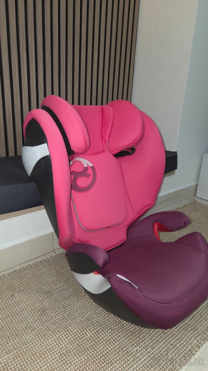 Autosedačka Cybex Solution M-Fix Mystic Pink - 2