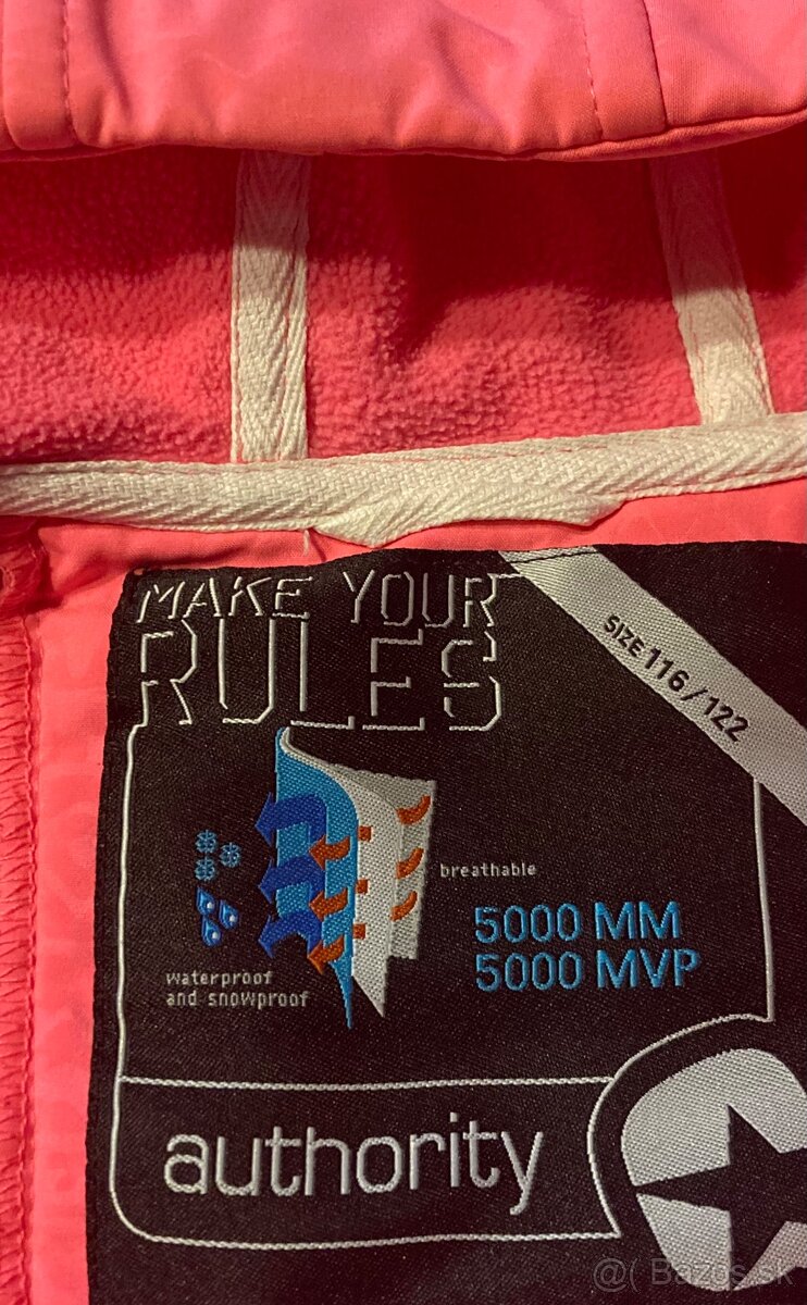 Softshellova bunda authorit 116/122 - 2