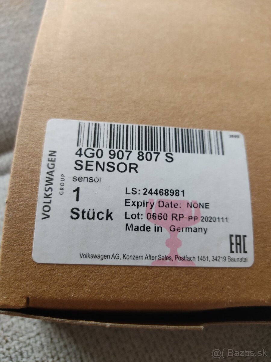 VW AUDI SEAT SKODA NOX SENZOR 8R0907807R 2.0TDI 3.0TDI NS11A - 2