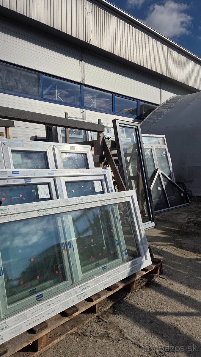 Plastové okná - biela / biela - 2