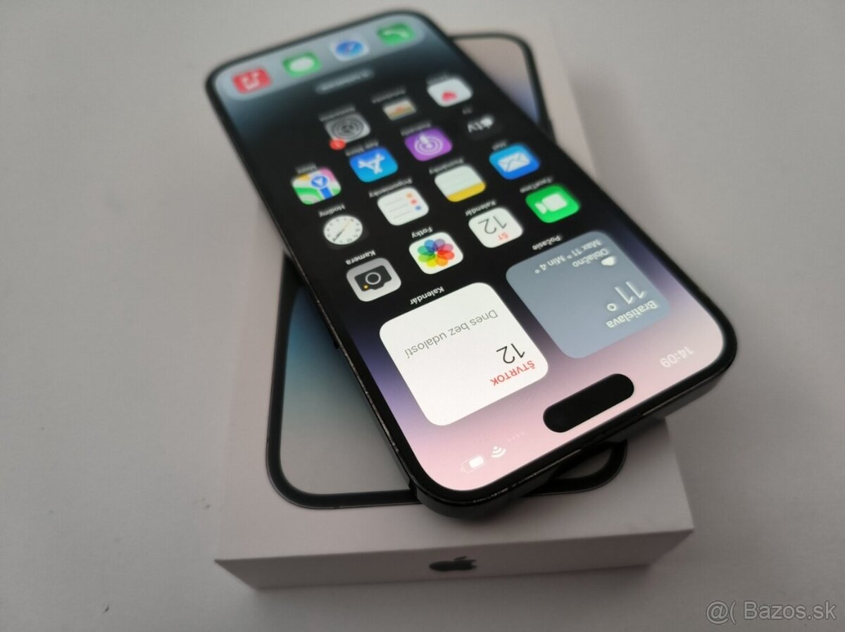 apple iphone 14 PRO MAX 128gb Space Black / Batéria 100% - 2