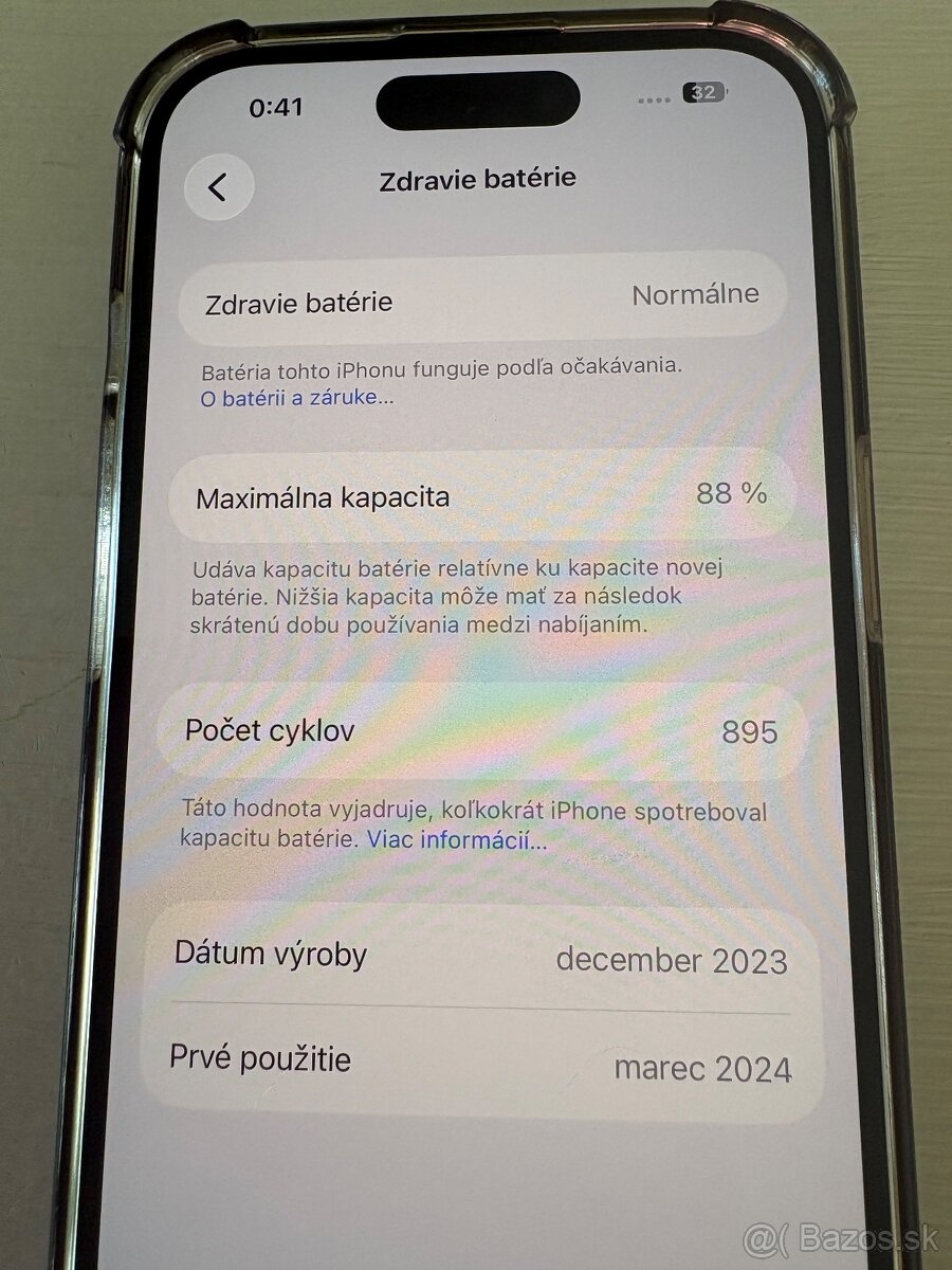 iPhone 15 Black, 128GB - 2