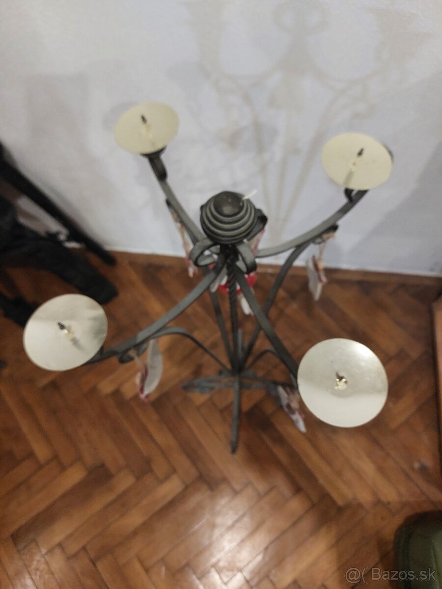 Kovový svietnik 80cm - 2