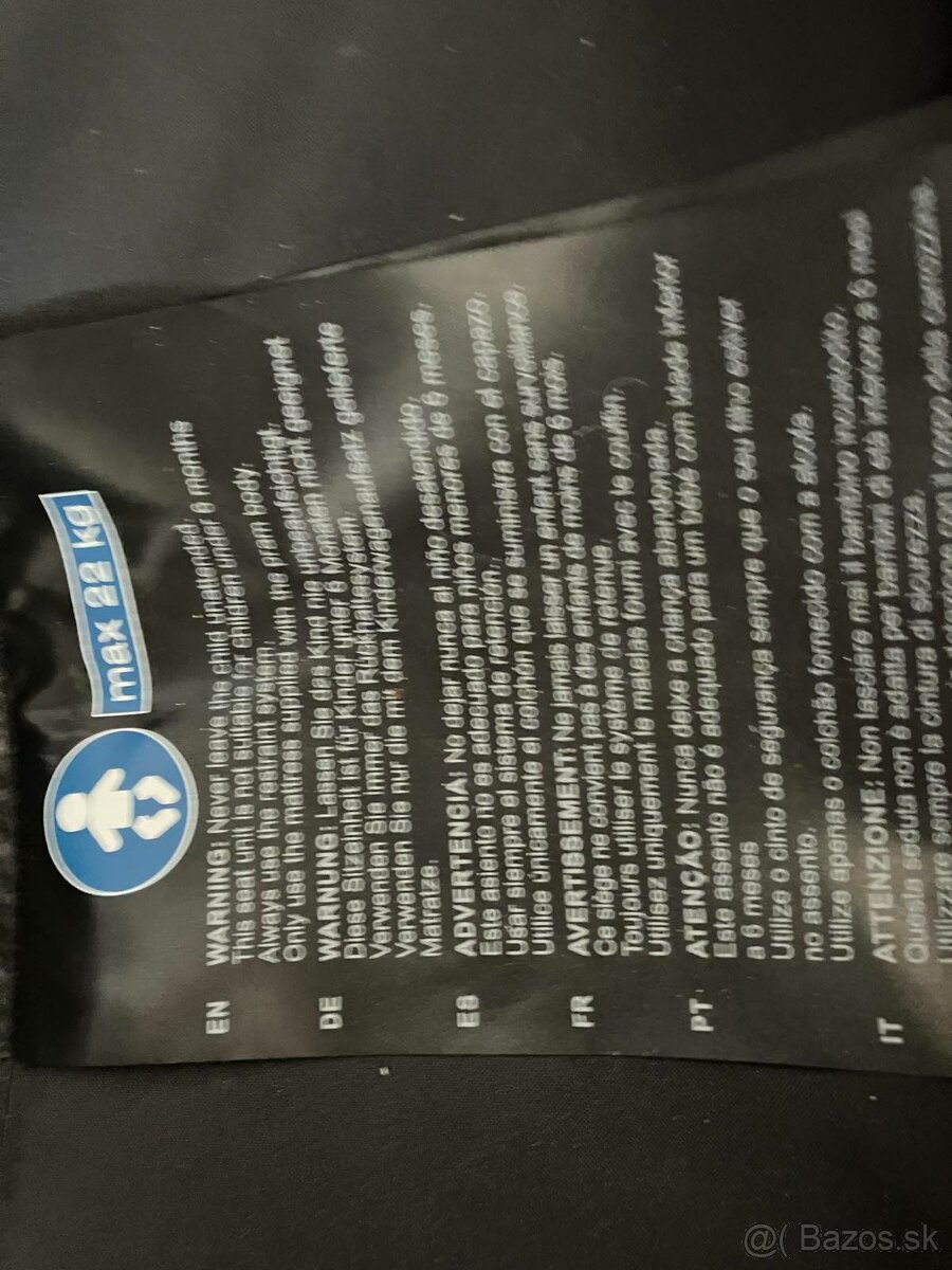 CYBEX kocik EOS LUX 2v1 s prislusenstvom - 2