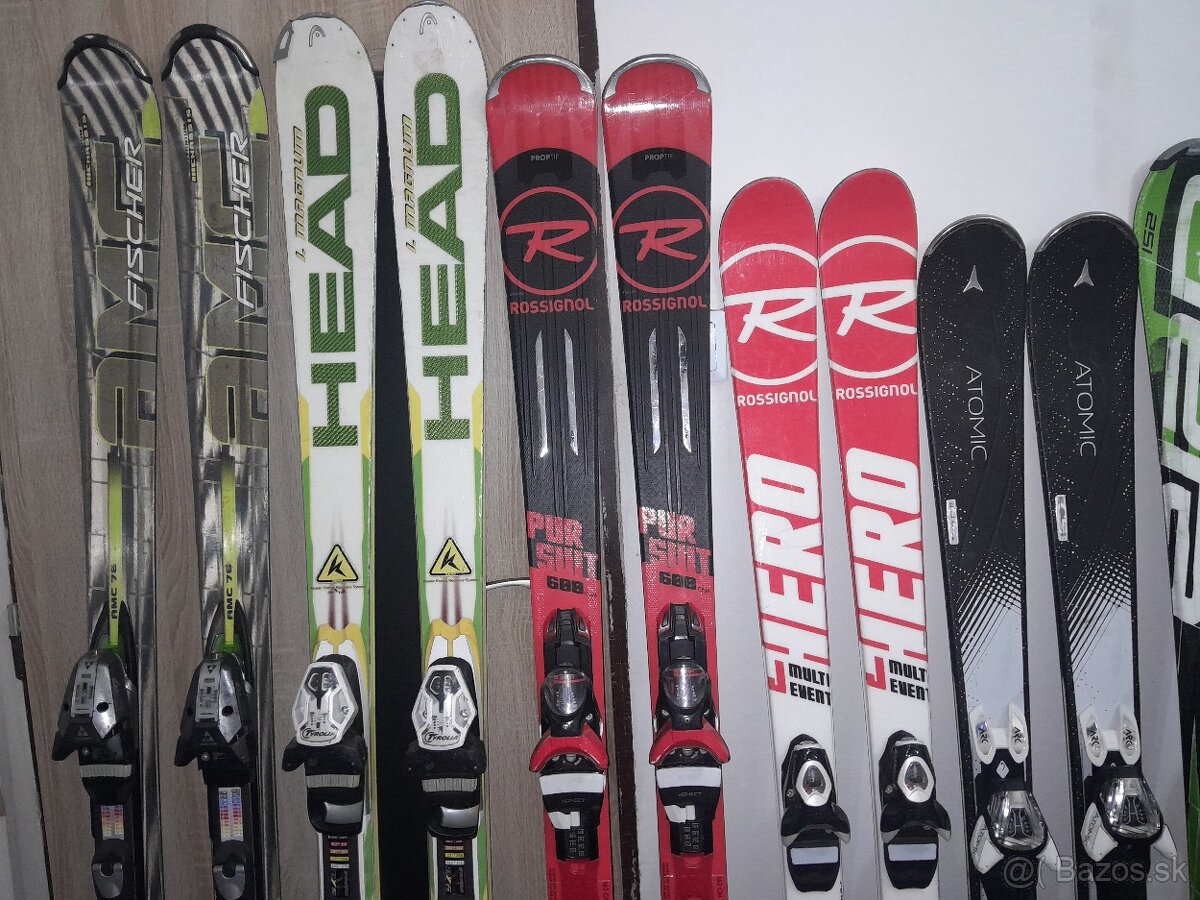 Predam lyže v dlžkach 144 až 170 cm - 2