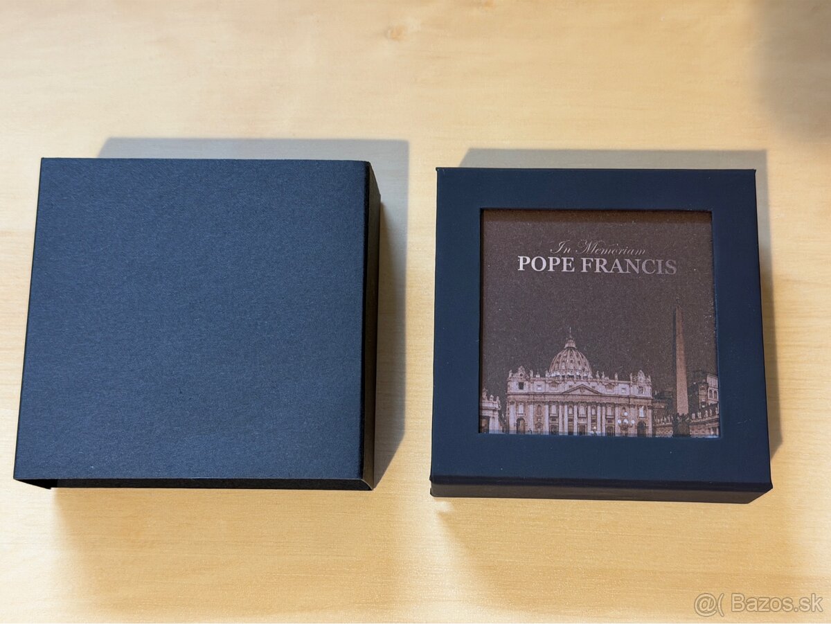 Zlatá minca Pápež Frantíšek - 2