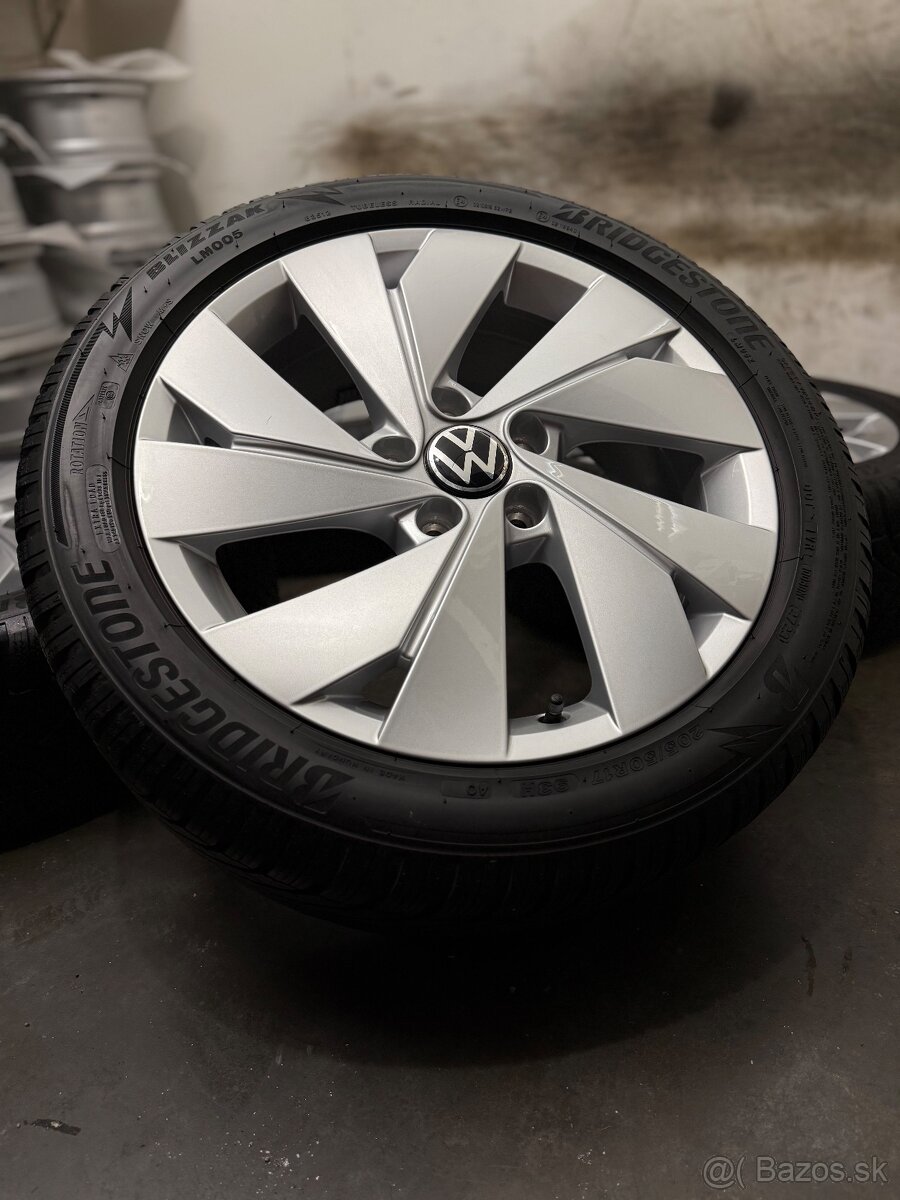 Zimná sada 5x112 R17 , 205/50/17 VW Belmont - Golf , Octavia - 2