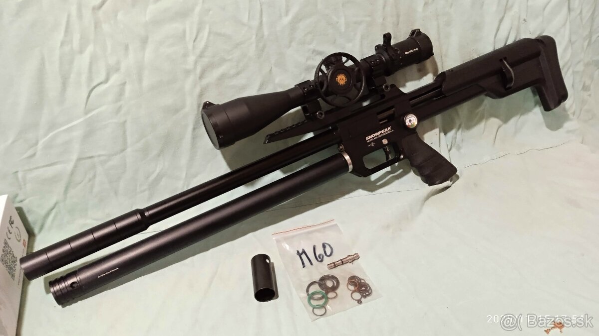 Predám PCP vzduchovku Snowpeak M60, kaliber 6.35 mm - 2