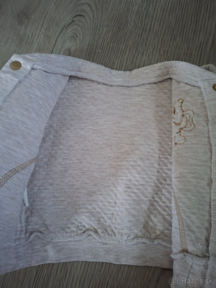 Béžová mikina so slonikom c. 74 - 2