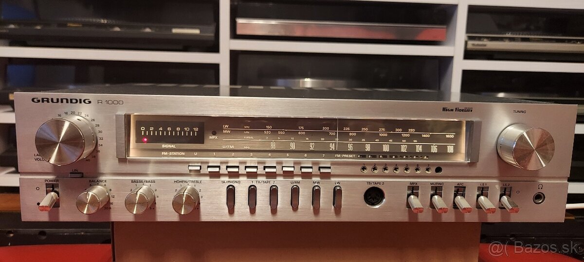 Predám vintage receiver Grundig R-1000 - 2
