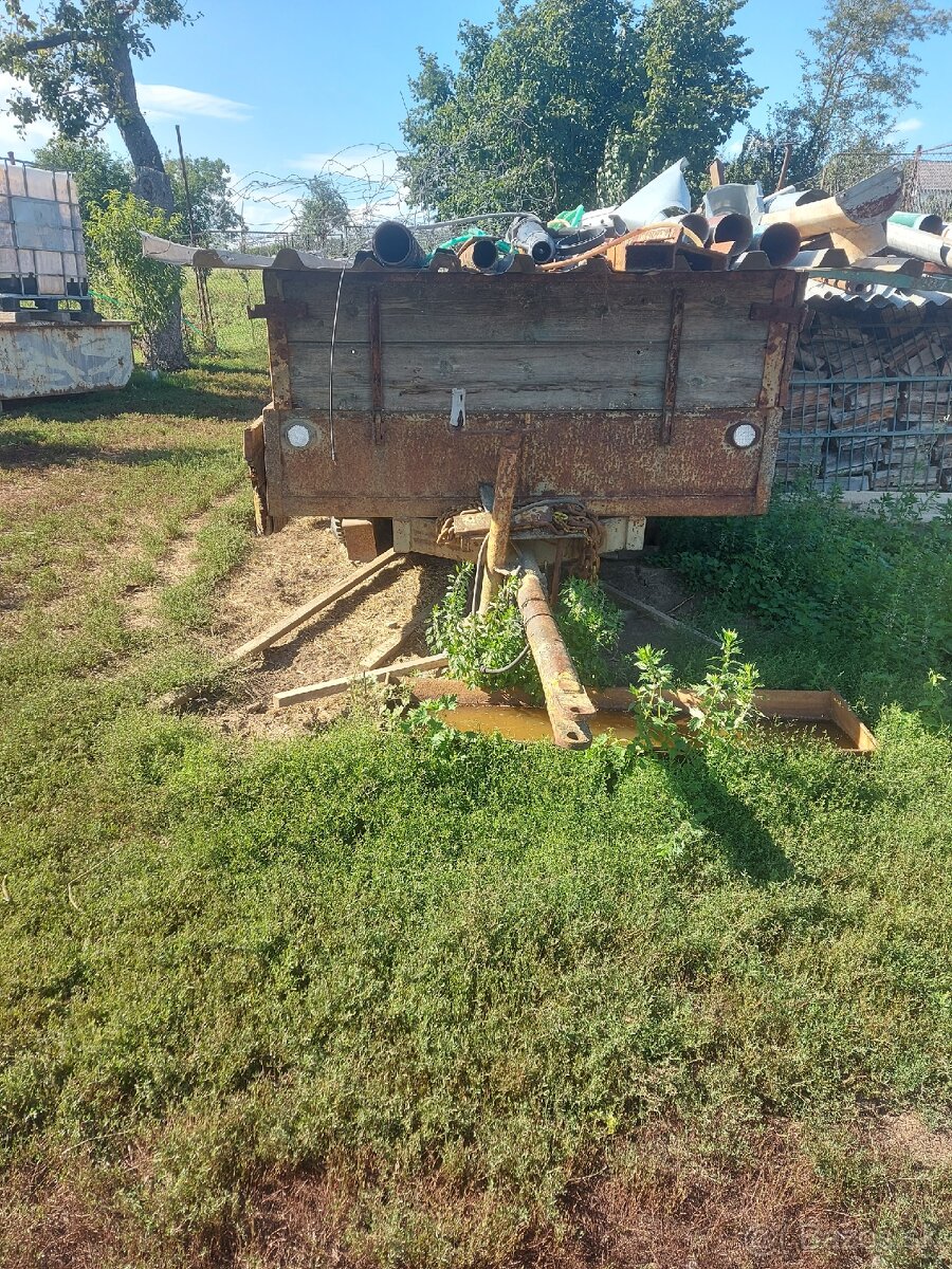 Vlečka za traktor,zetor - 2