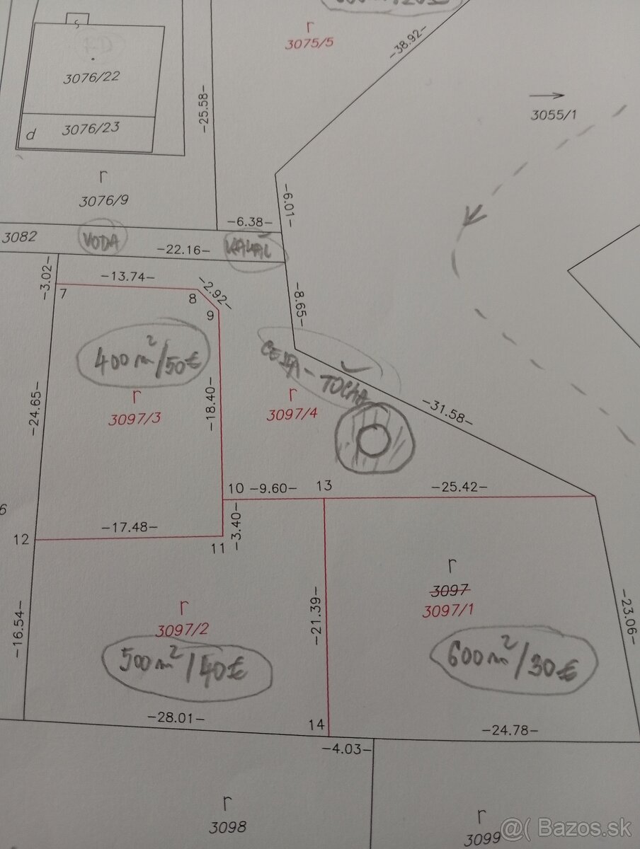 Predám pozemok, Kanaš - 2