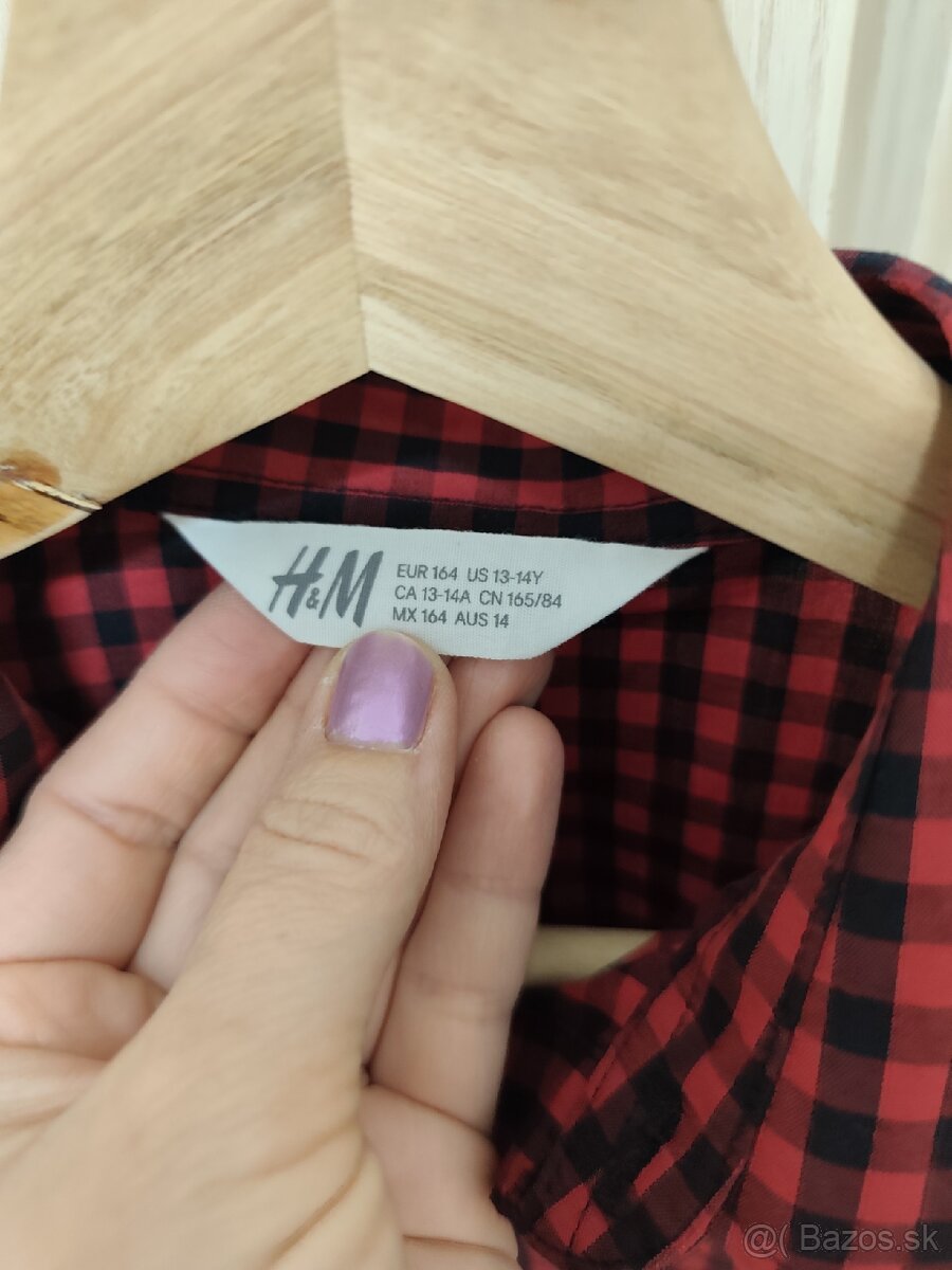 Chlapčenská košeľa, veľ 164 - 2