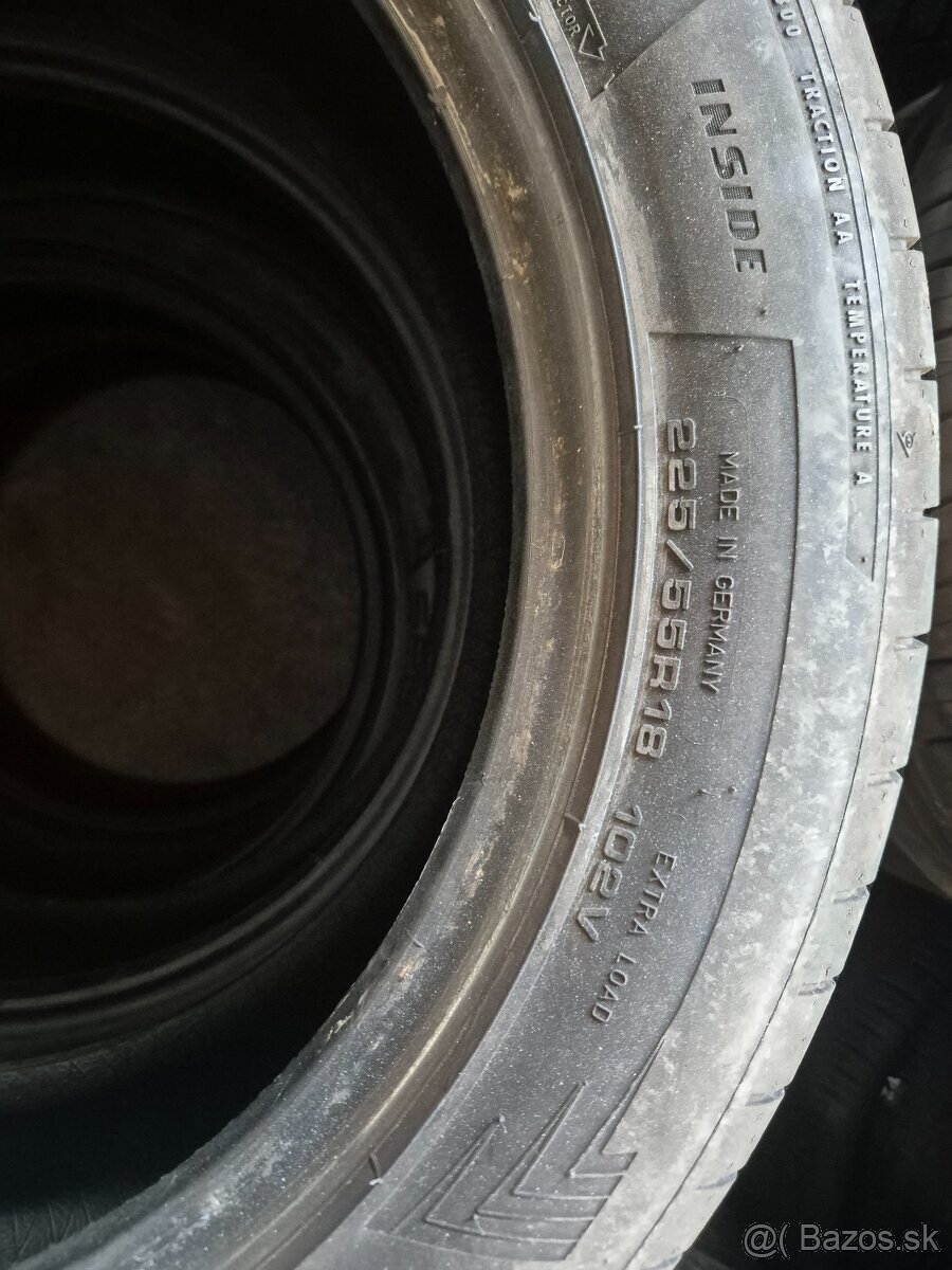 Pneumatiky dunlop 225/55 R18 letné - 2