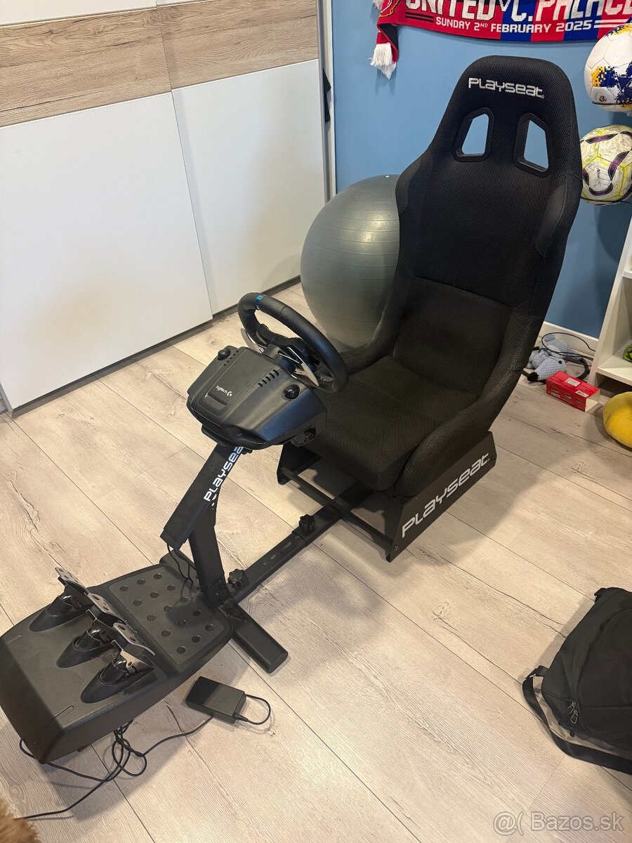 Sim Racing Set: Playseat Evolution + Volant Logitech G29 (PS - 2