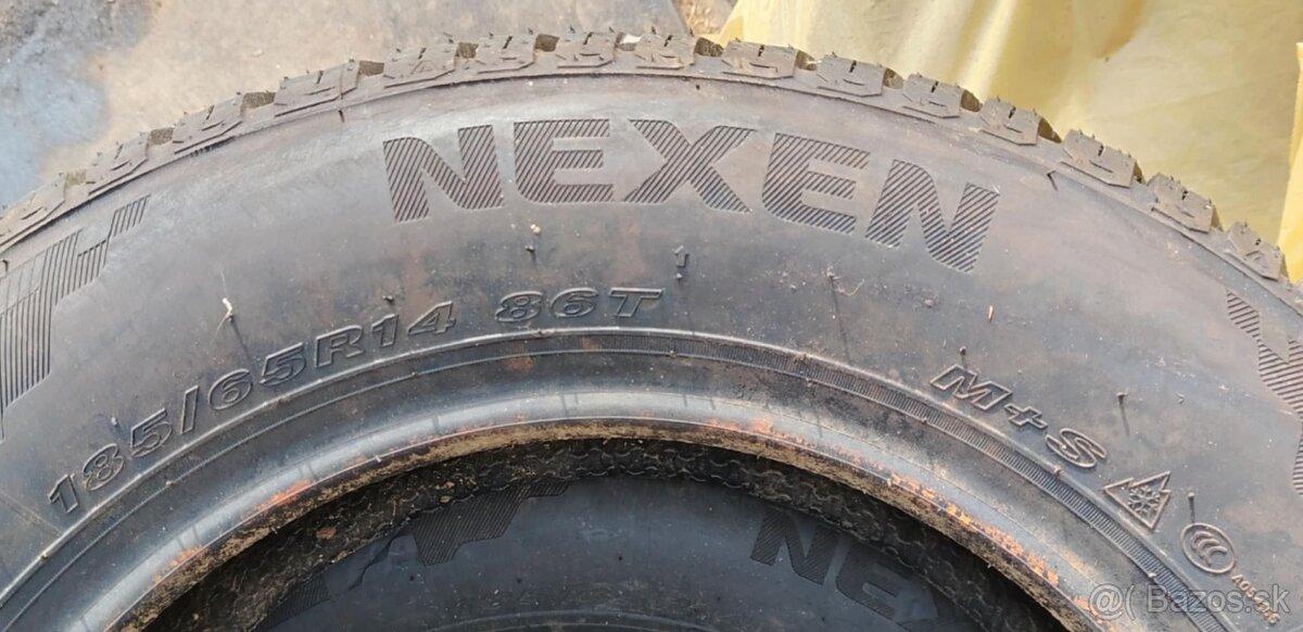 2ks Pneumatiky Nexen 185/65 R14 86T - 2