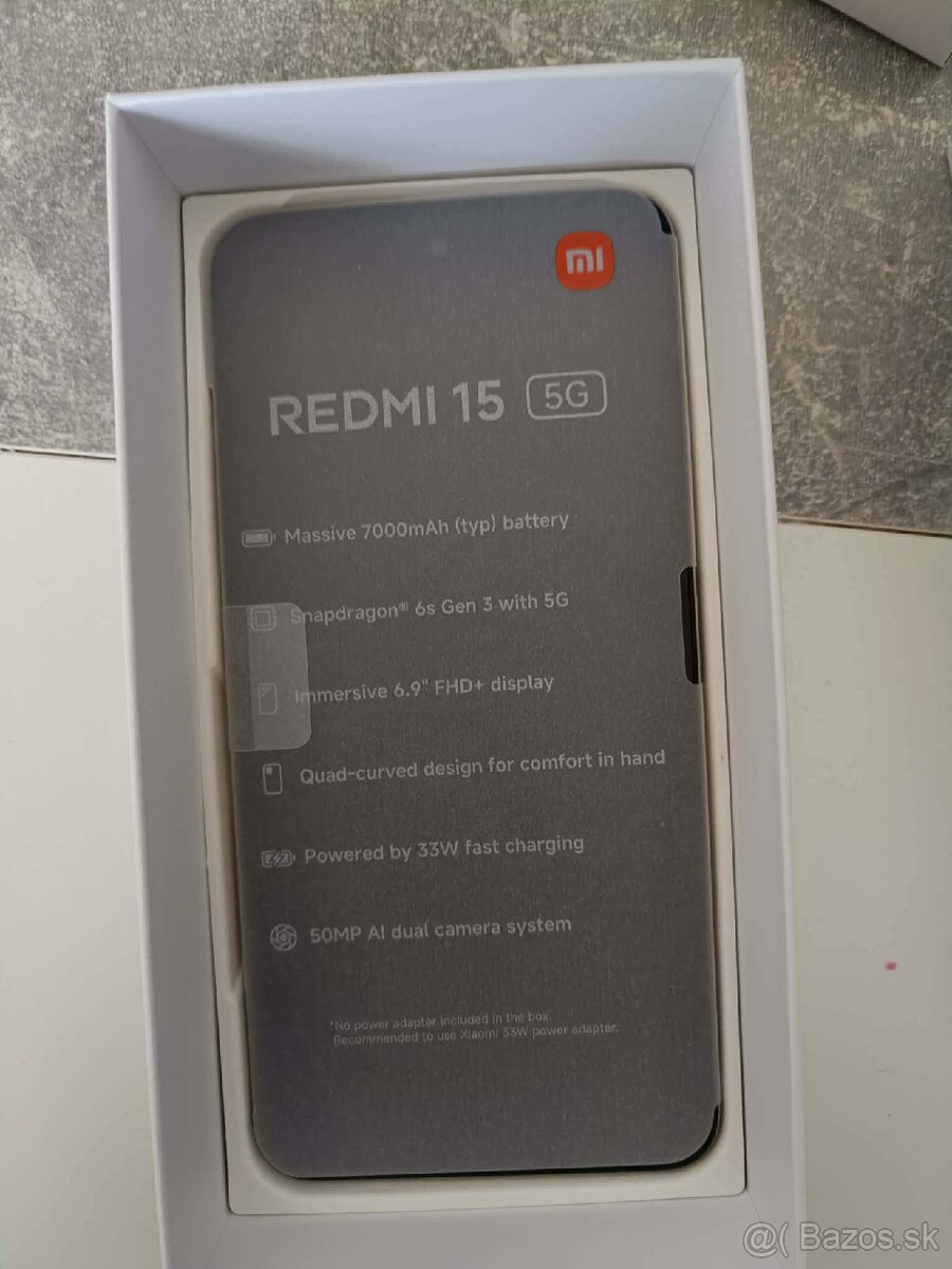 Xiaomi Redmi 15 5g úplne nový - 2