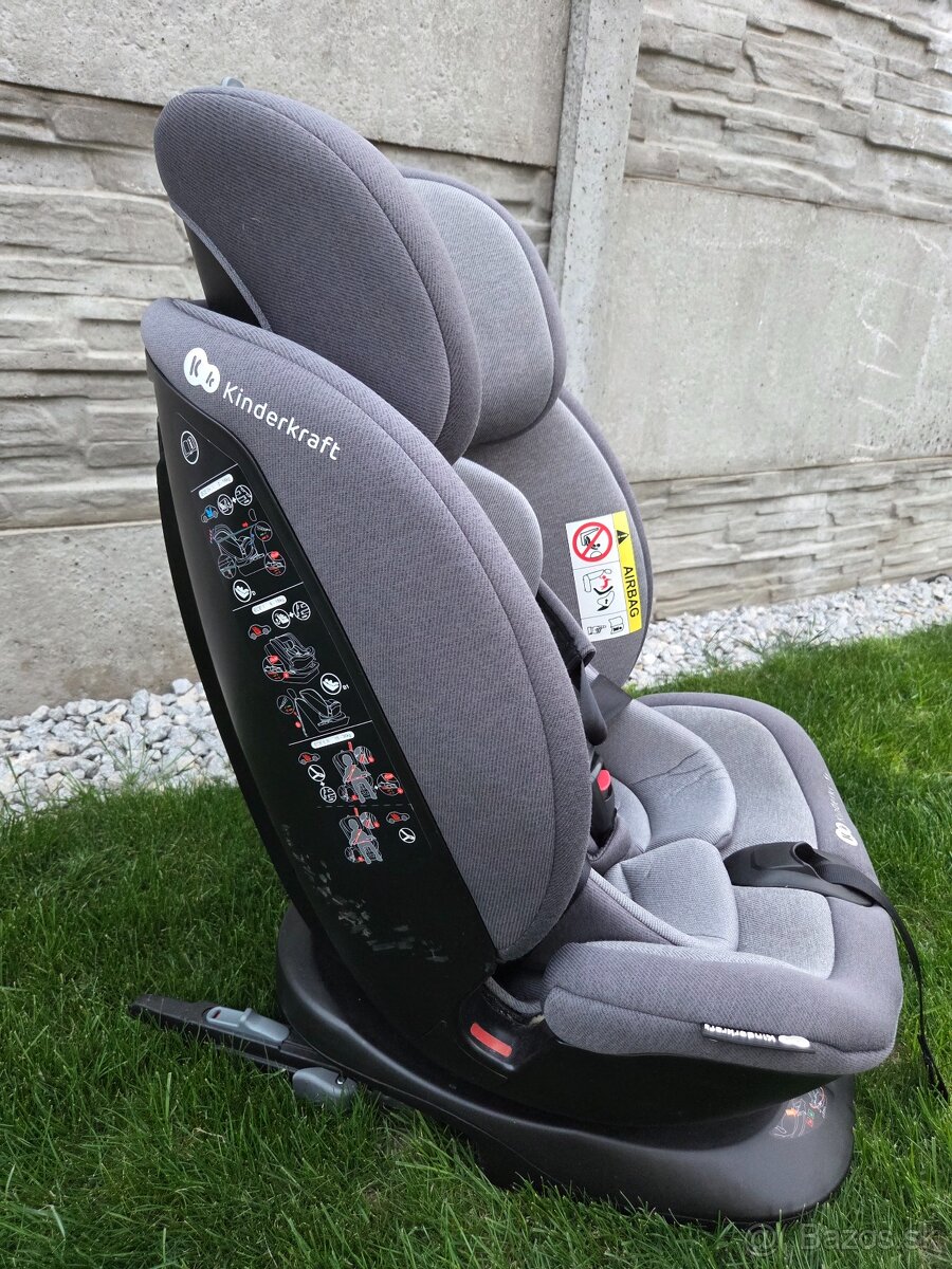 Autosedačka Kinderktaft otočná 360° - 2