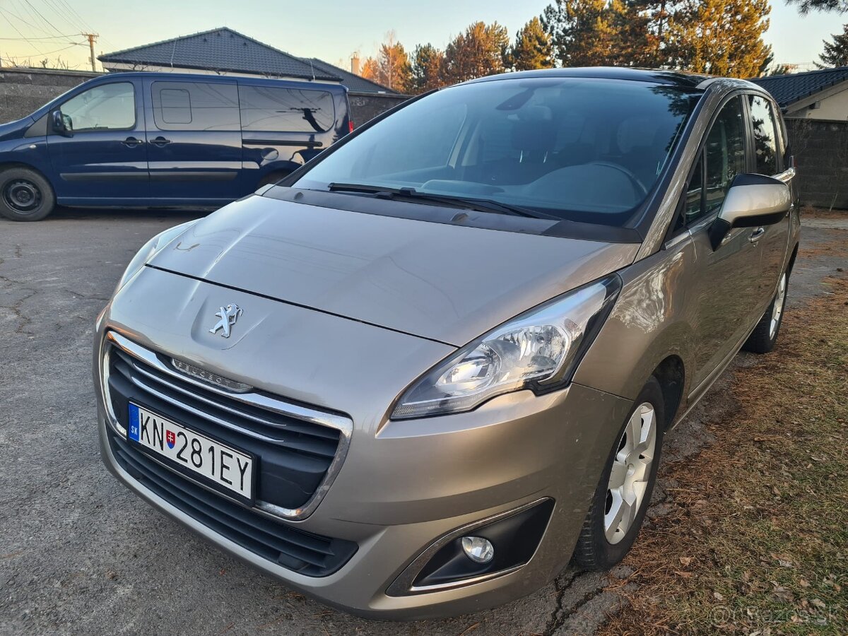 Peugeot 5008 facelift 1,6hdi automat rok 2014 - 2