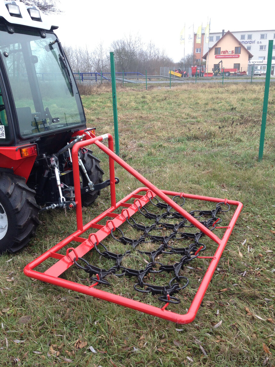 Lučne brány za traktor, malotraktor, záběr 2 metry - 2