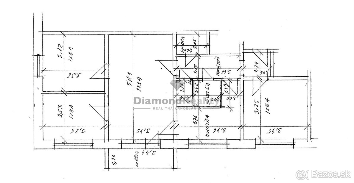 REZERVOVANÝ - Na predaj 4 - izbový byt na Terase, Košice – R - 2