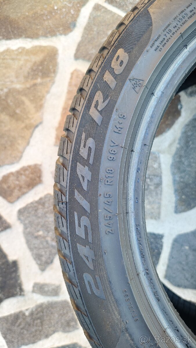 Zimné pneumatiky 245/45 R18 96V M+S - 2