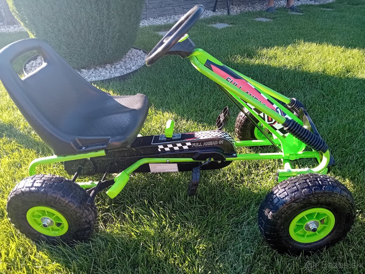 Detská šlapacia štvorkolka - 2